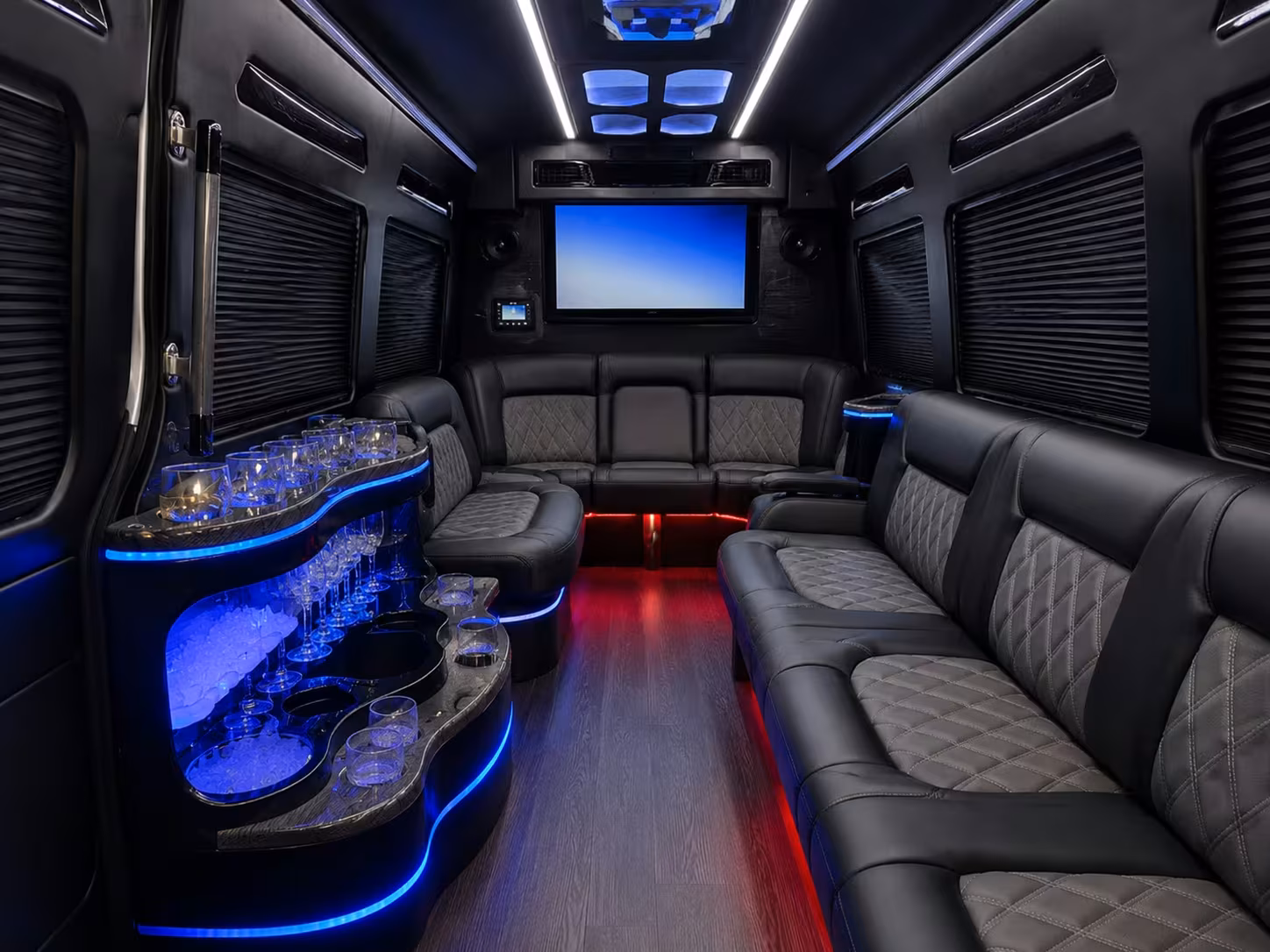 bus rental options for columbia trips