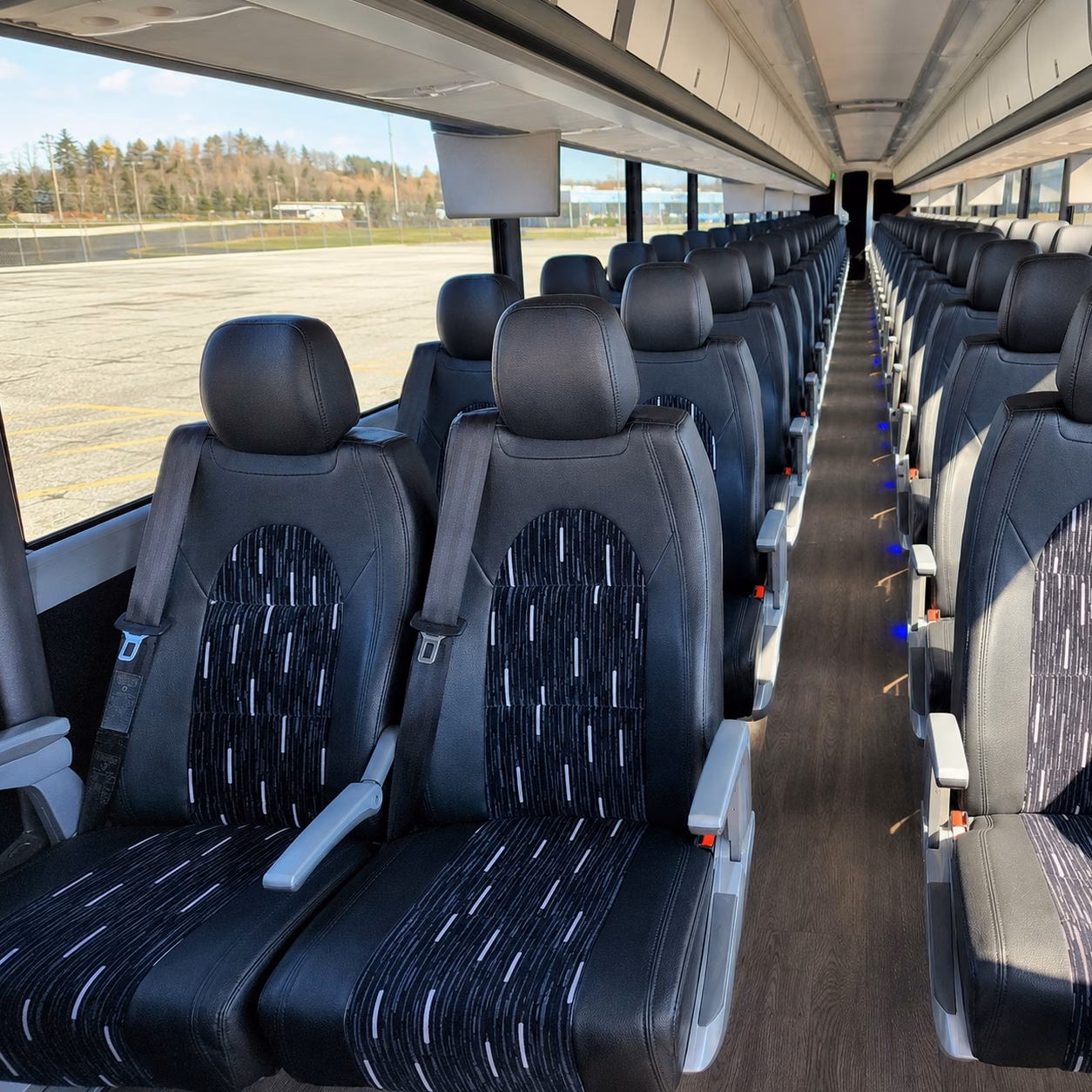 charter bus rentals for columbia sc weddings and special celebrations