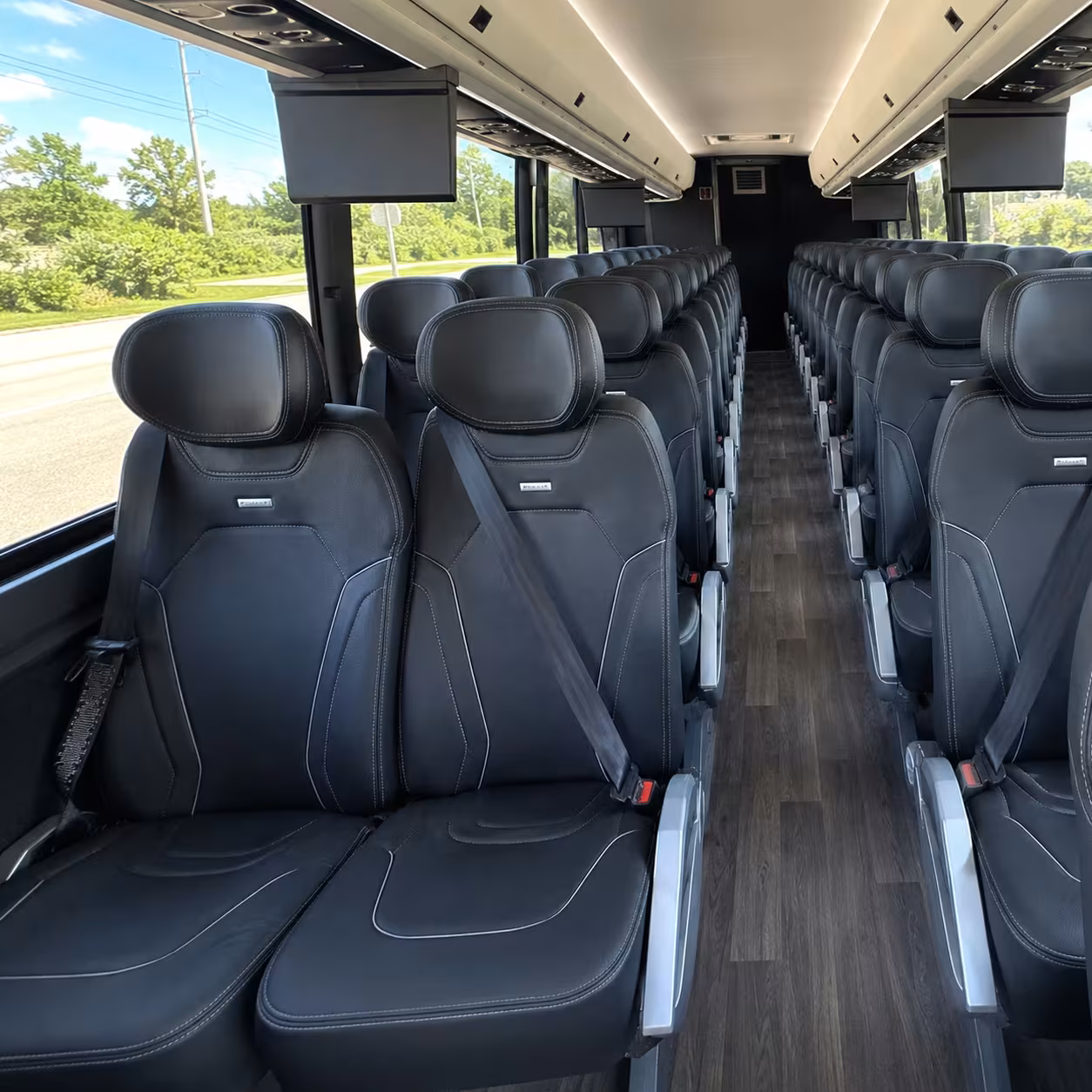 columbia charter bus interior gallery