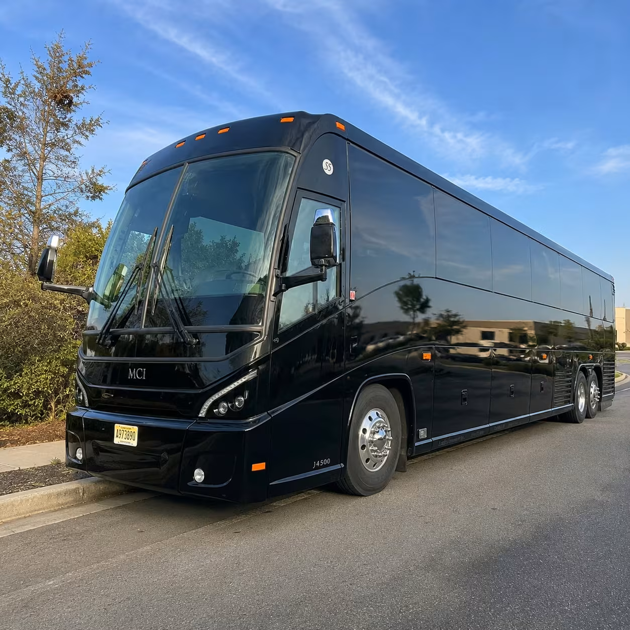 columbia long distance charter bus rentals