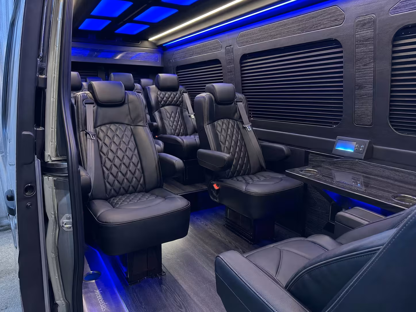 sprinter van transportation for groups and events across columbia